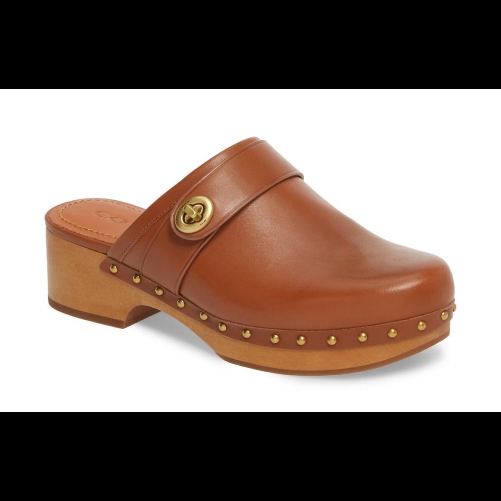 Coach Turnlock Clog